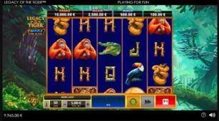 Legacy Of The Tiger demo play free 2