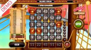 Slingo Cascade demo play free 2