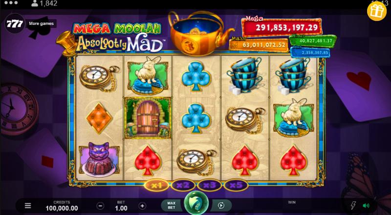 Absolootly Mad: Mega Moolah