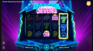 Thunder Mega Sevens demo play free 1