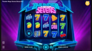 Thunder Mega Sevens demo play free 2