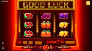 Hot Mania demo play free 0