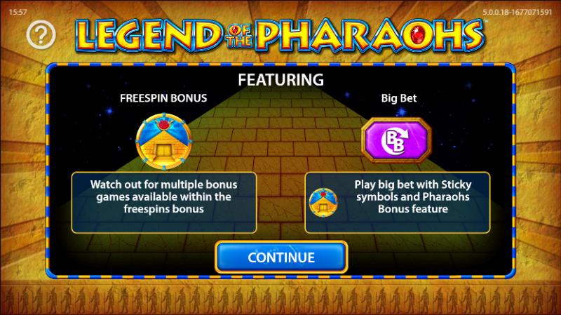 Legend Of The Pharaohs
