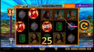 Quadruple Da Vinci Diamonds demo play free 0