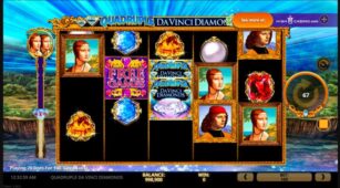 Quadruple Da Vinci Diamonds demo play free 3
