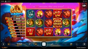 Blazing Mammoth demo play free 1