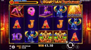 Egyptian Fortunes demo play free 3