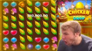 Chicken Drop max win video 1