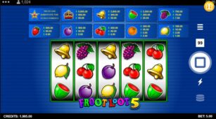 Froot Loot 5-Line demo play free 0