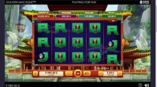 Golden Macaque demo play free 3