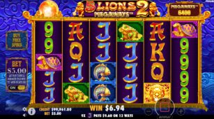 5 Lions Megaways 2 demo play free 3