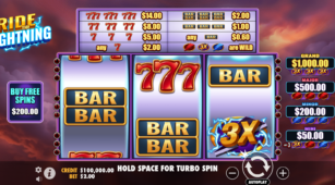 Ride The Lightning demo play free 0