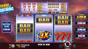 Ride The Lightning demo play free 2