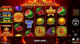 Blazing Cash demo play free 2