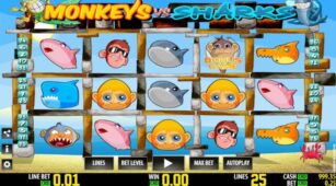 Monkeys Vs Sharks Hd demo play free 2