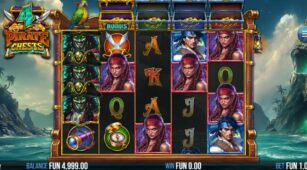4 Pirate Chests demo play free 1