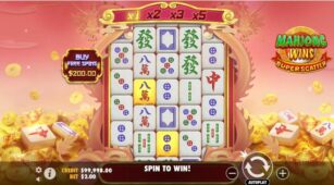 Mahjong Wins Super Scatter demo play free 0