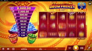 12 Masks Of Fire Drum Frenzy demo play free 0