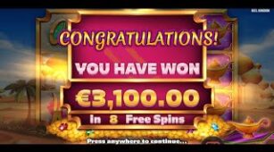 Lamp Of Infinity max win video 2