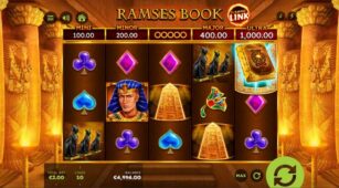 Ramses Book Flaming Link demo play free 2