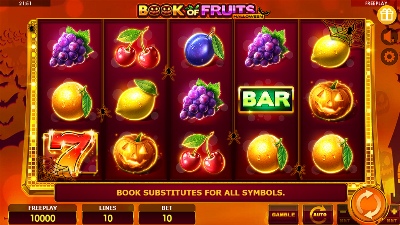 Book Of Fruits Halloween