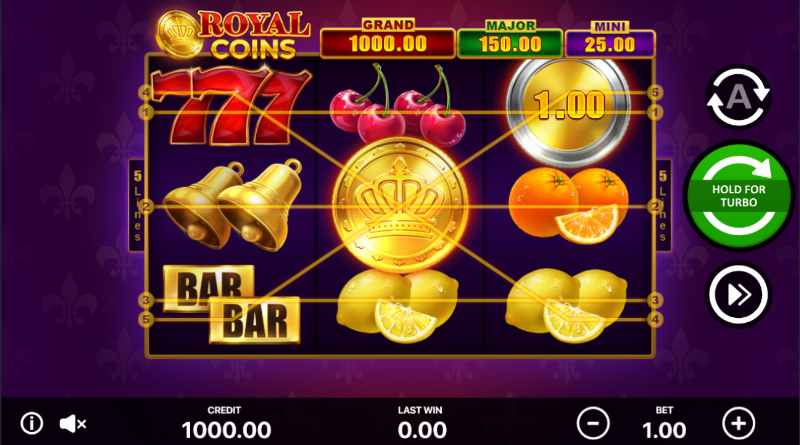 Royal Coins Hold And Win