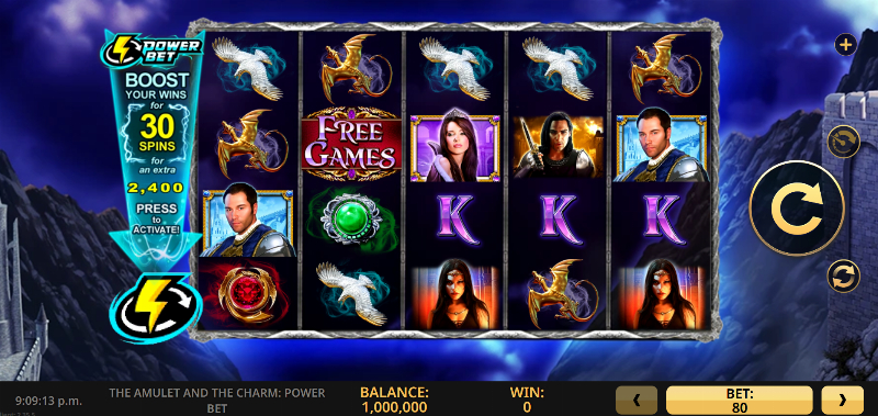 Amulet And Charm Power Bet