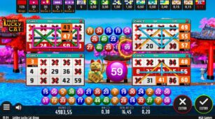 Golden Lucky Cat Bingo demo play free 3