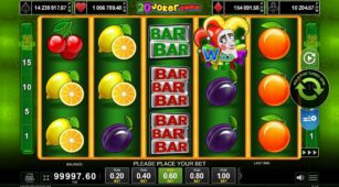 20 Joker Reels demo play free 3