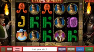 Hearts Of Three demo play free 3